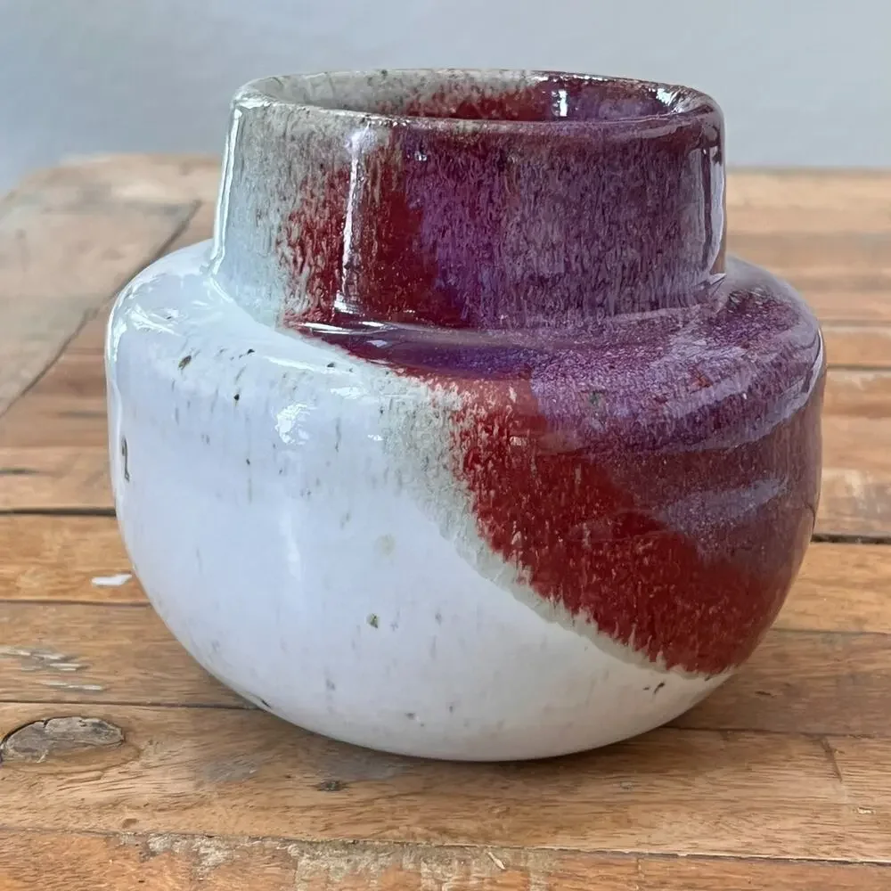 Art Studio Pottery Pot Vase 5.25